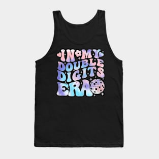 In my Double Digits Era 10th Birthday Girl Party 10 Year Old T-Shirt Tank Top